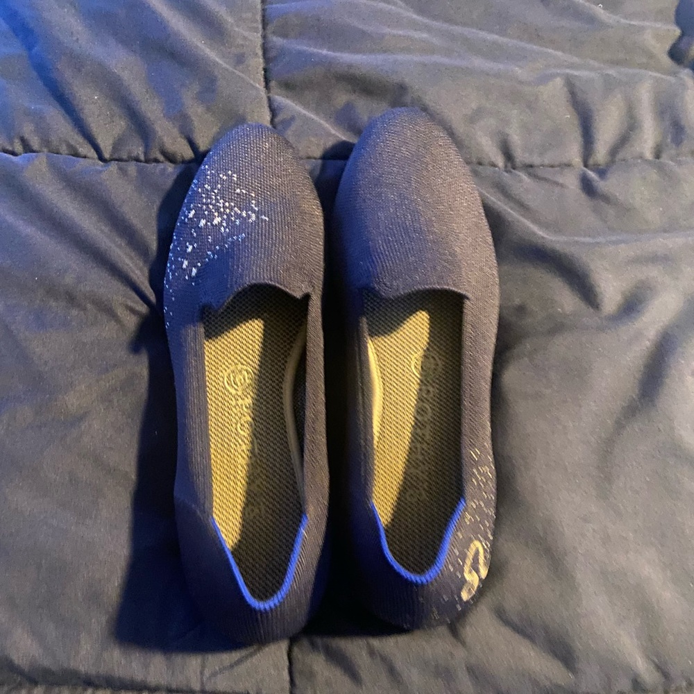 Rothy’s Navy Zodiac loafer: leo